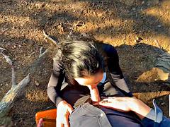 He Rips Her Stockings Then Pounds Her On The Bench