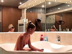 We love to shower after we shoot porn scenes! - Pornstars