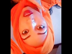 Saturno Squirt the sexiest Latin babe, she is now an Arab fortune teller who guesses your desires and uses her vagina to seduce