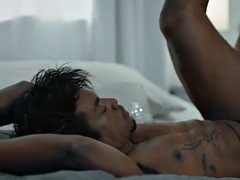 Black gay fucked by big black cock in tight anal hole