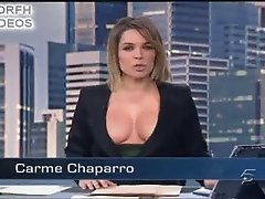 Carme Chaparro escotazo videofake