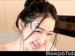 Asian sucking dildo blowjobtoday.com
