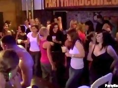 amateur babes go wild at the night club