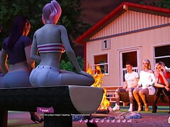 Ep19: Kinky Activity by the Campfire - Helping the Hotties