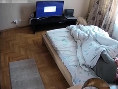 European babe sucks cock and gets fucked on hidden cam